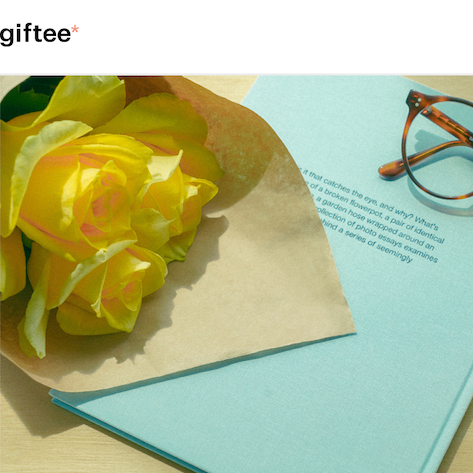 カジュアルギフトサービス"giftee"でご利用いただけます／Online Gift Service "giftee"